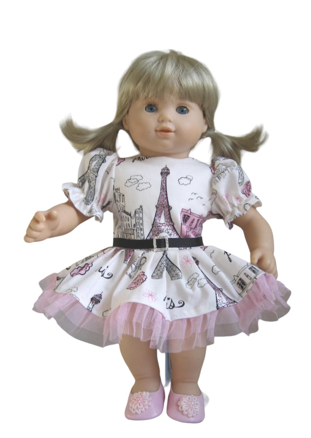 Doll Clothes-made for BITTY BABY DOLLS, Paris Dress Fits Bitty Baby and ...