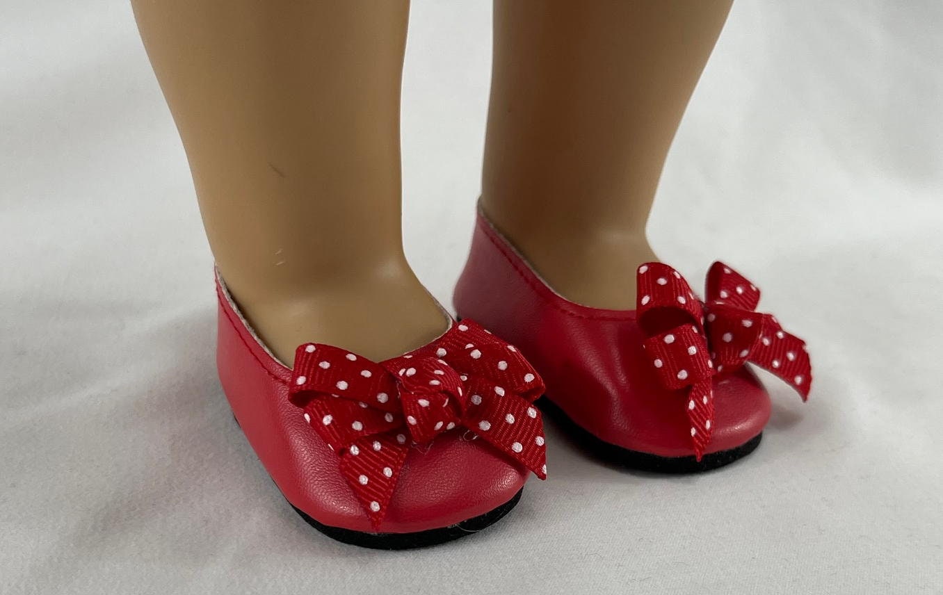 Red baby doll shoes sale