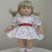 Doll Clothes-Made for Bitty Baby Dolls,  Patriotic Dress Fits Bitty Baby and Bitty Twins Dolls 