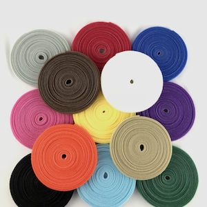 Variety 6 1/2 Yards Velcro For DOLL CLOTHES  Ultra Thin 3/8&quot; Wide VELCRO® Brand Hook and Loop Fastener Tape-1/2  yard of 13 Different Colors