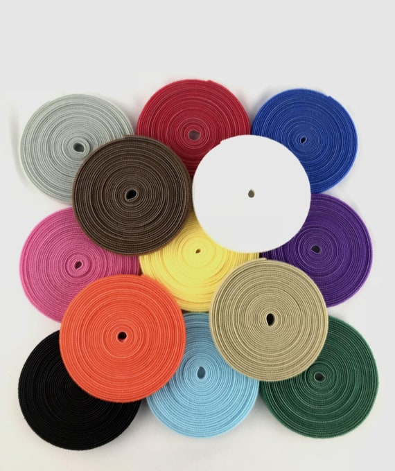 5 Yards Ultra Thin VELCRO® Brand, Extra Soft Double Sided Hook & Loop  Material