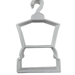 Doll Clothes Hangers- for American Girl Doll Clothes- Lot of 10 Plastic Outfit Hangers Fit AMERICAN GIRL DOLL Clothes