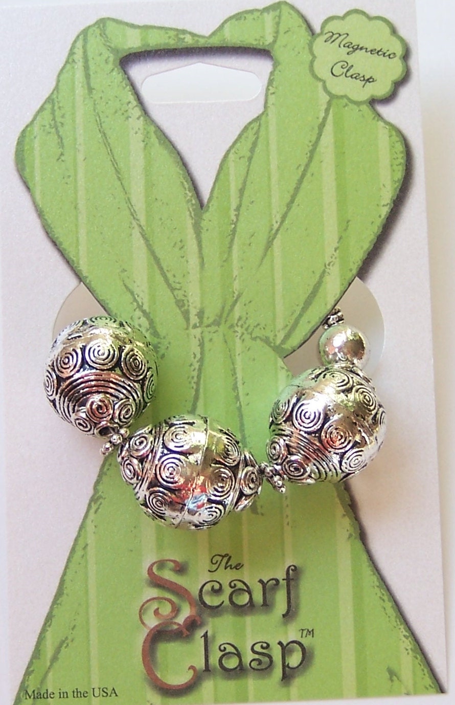 Scarf jewelryScarf ClaspClip Holder Clasp Silver Etsy