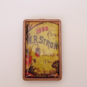 Magnetic Brooch Clip Clasp Pin Vintage Look Design Copper tone Metal Accessory Scarves Shawl