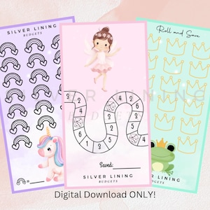 Fairytale Mini Savings Challenge Set A6
