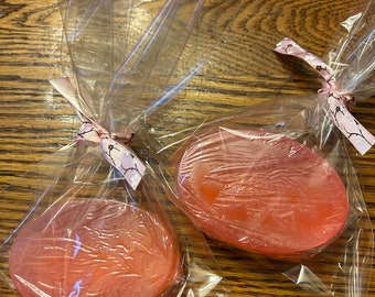Juicy Strawberry Bar Soaps Set of Two
