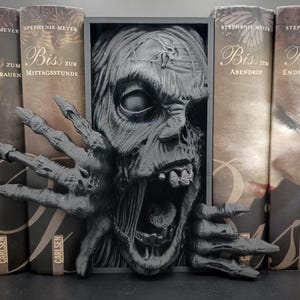 Unpainted Book Nook - Zombie | Item No.: BK-MM-Z