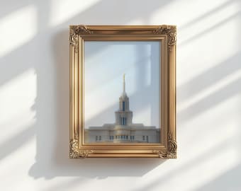 Payson Utah Temple | Utah Temple Print | Temple Physical Print