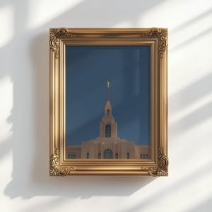 Red Cliffs Utah Temple | St. George Red Cliffs Temple Print