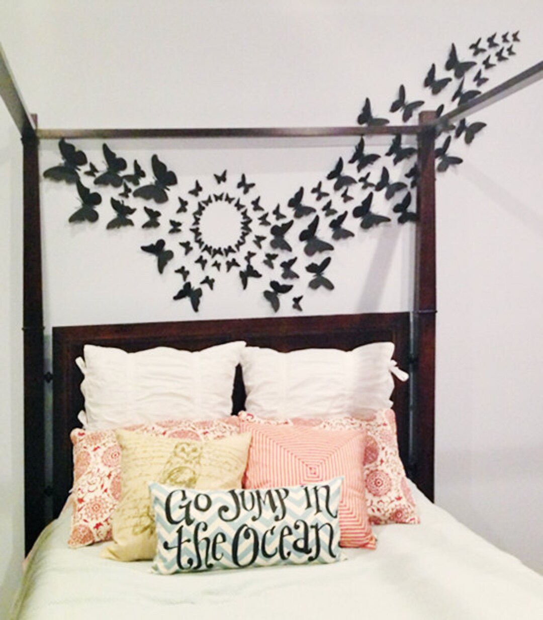 60 3D Butterfly Wall Art Circle Burst Etsy