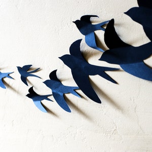 20 3D Bird Wall Art