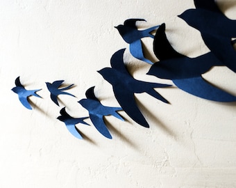 20 3D Bird Wall Art