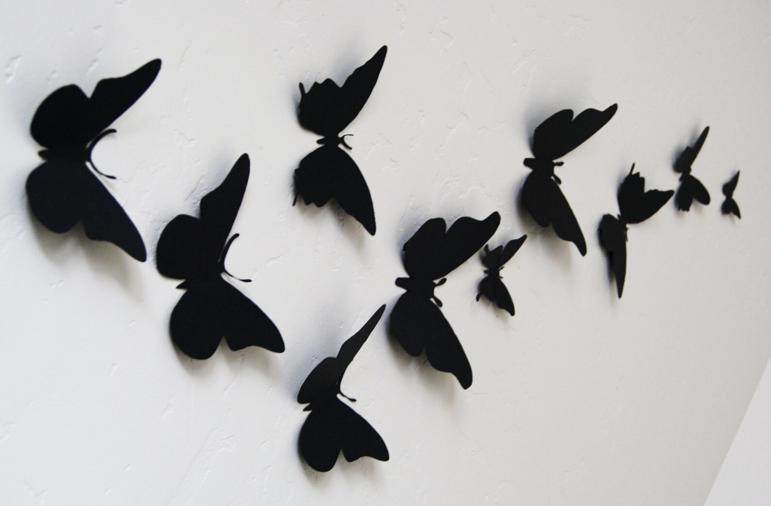 10 3D Butterfly Wall Art Circle Burst Etsy