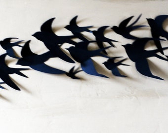 75 3D Bird Wall Art