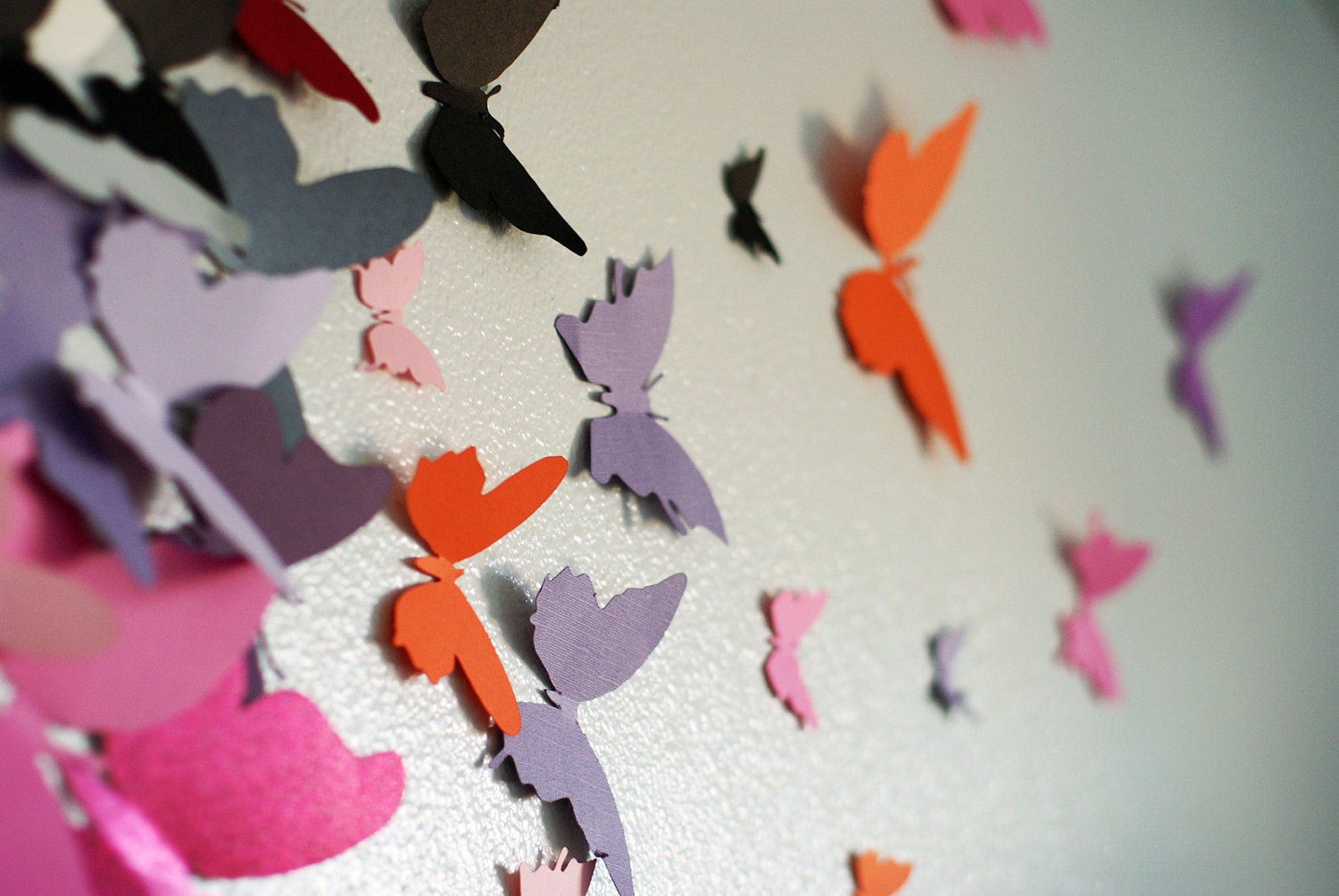 100 3D Butterfly Wall Art Circle Burst Etsy