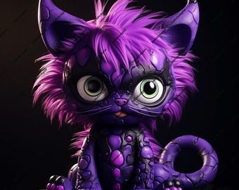 bad puss dtf-halftoon
