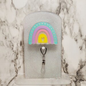Boho Rainbow Badge Reel