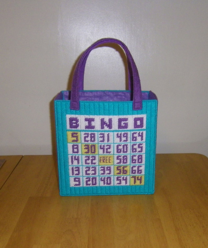 Bingo Tote Bag PATTERN ONLY Etsy