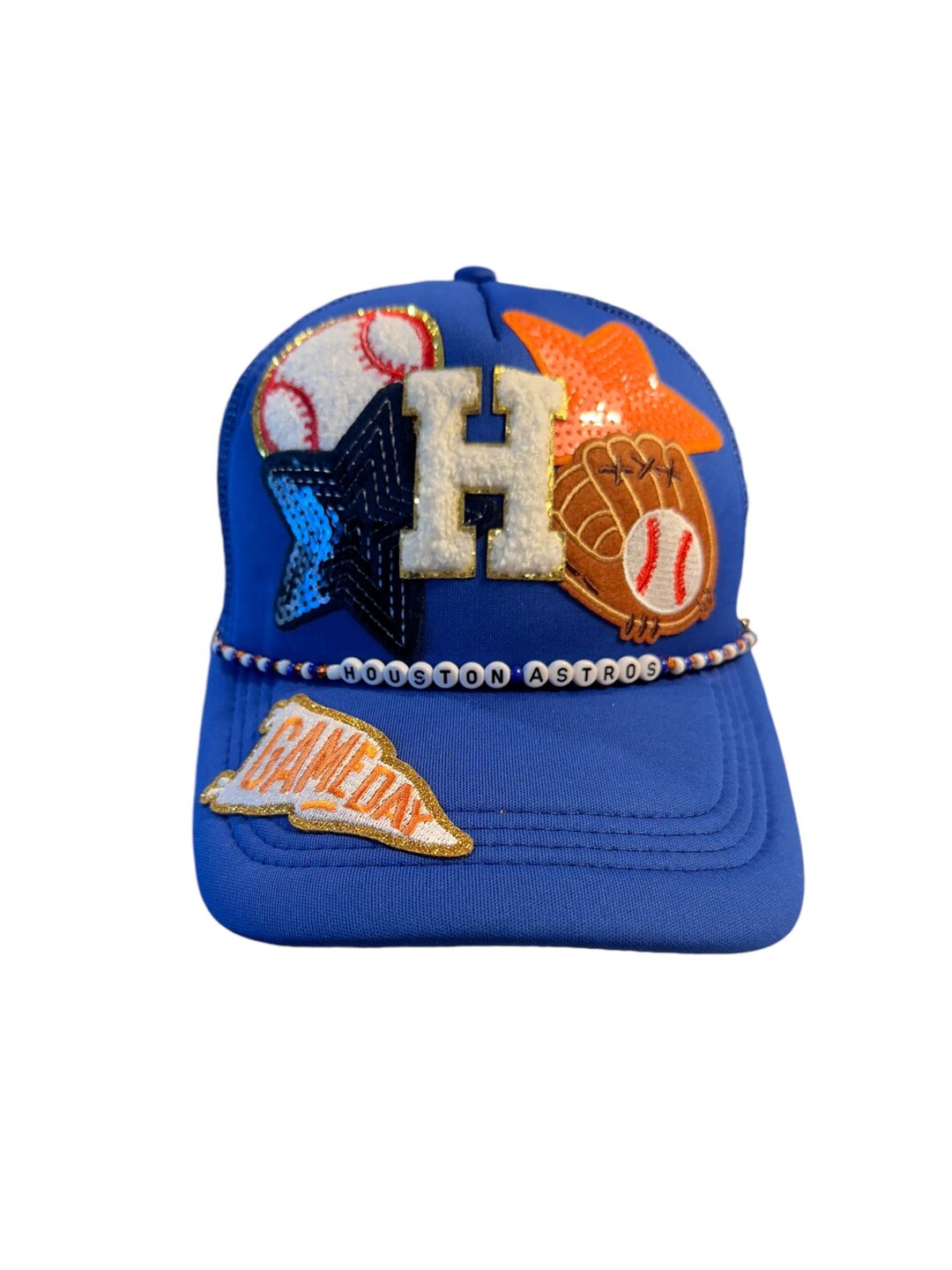 Houston Python Hat Houston Gameday Trucker Hat, Houston Baseball Hat, Houston Team Spirit ...