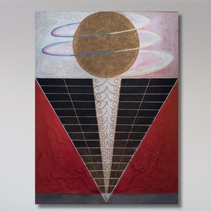 Hilma af Klint Canvas Wall Art, Hilma af Klint Poster, Hilma af Klint Print Art, Canvas Home Decor,Painting on Canvas,Altarpieces Print