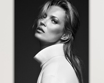 ケイト・モス x カルバン・クライン オブセッション キャンペーン 白黒