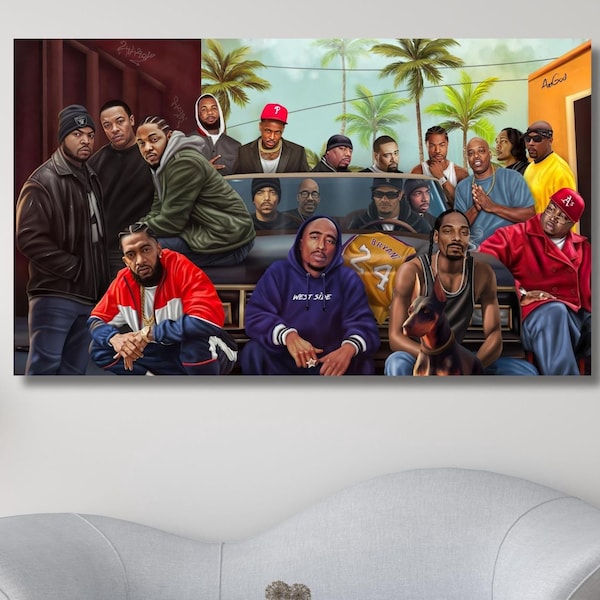 Rapper Poster - Etsy UK