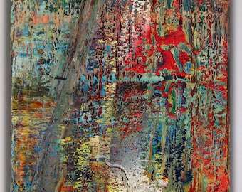 Gerhard Richter Landscape, Gerhard Richter Copy, Landscape