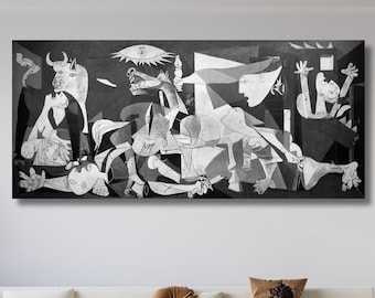 Picasso Guernica Canvas Print, Ready to Hang Wall Art