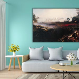 John Martin The Last Judgement Canvas Wall Art, John Martin Poster, Romanticism Art,Canvas Poster,Home Wall Decor,Office Decor,Wall Decor