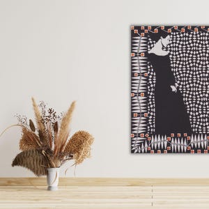 Koloman Moser Woman Canvas Wall Art,Vorfrühling 1900 Poster Print,Koloman Moser Print Art,Vintage Poster,Reproduction Print,Modern Wall Art
