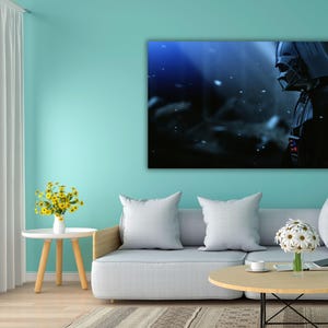 Starwars Darth Vader Canvas Wall Art, Darth Vader Poster, Movie Canvas Print,Clone Wars Darth Vader Print Art, Darth Vader Poster Art Canvas