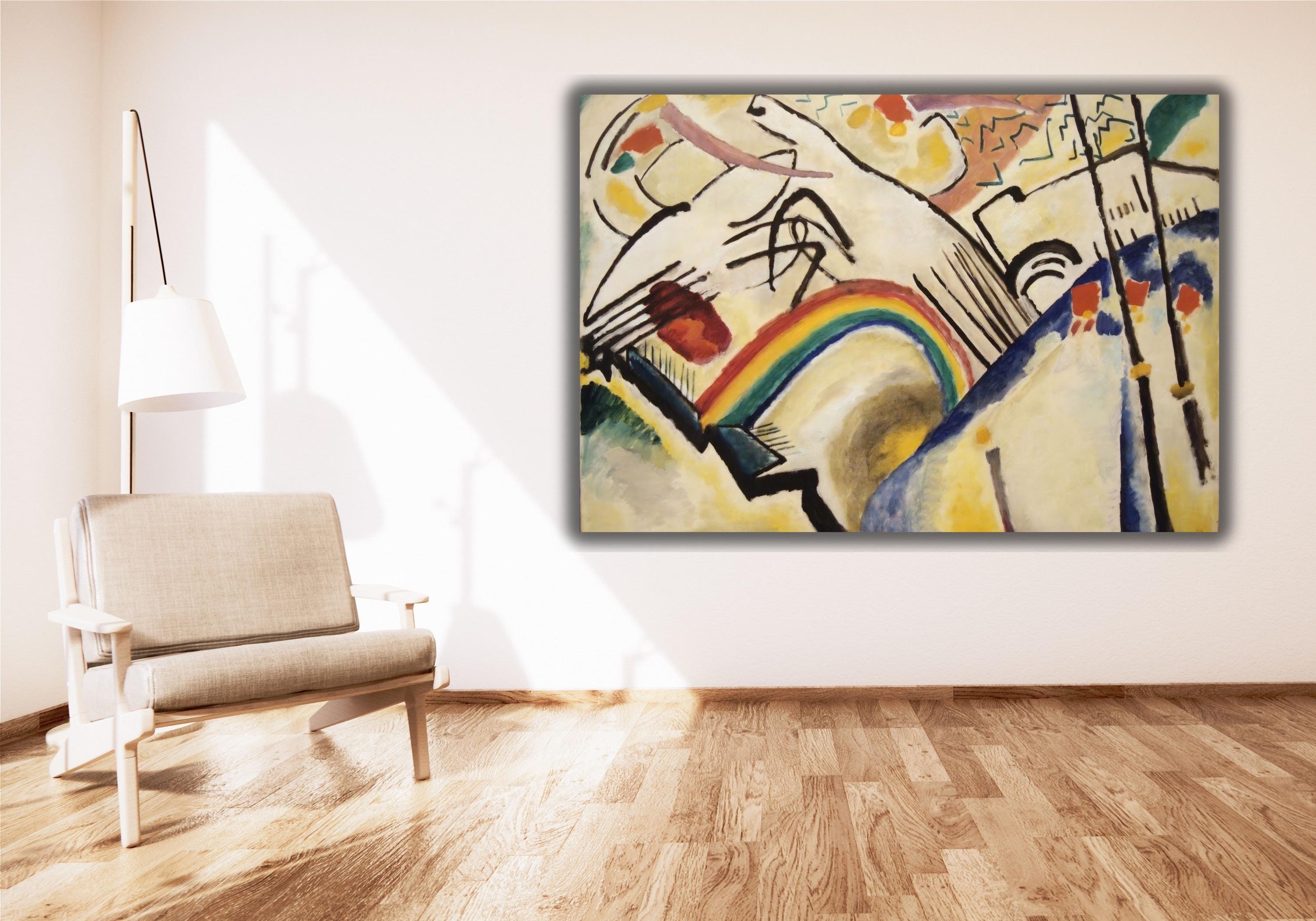 Kandinsky Cossacks Canvas Print, Modern Expressionism Wall Art - Etsy