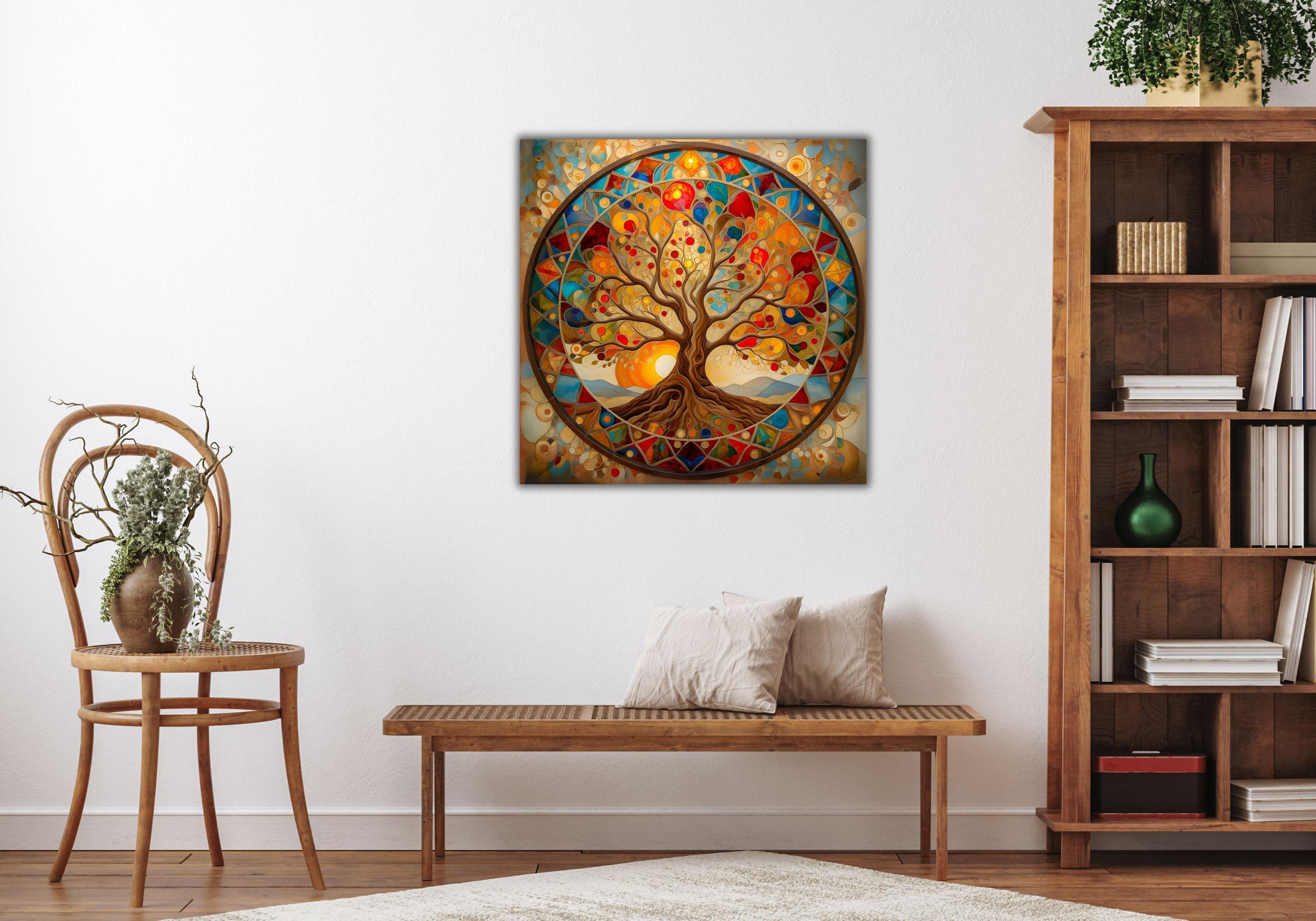Gustav Klimt Tree of Life Canvas Print, Modern Wall Art - Etsy