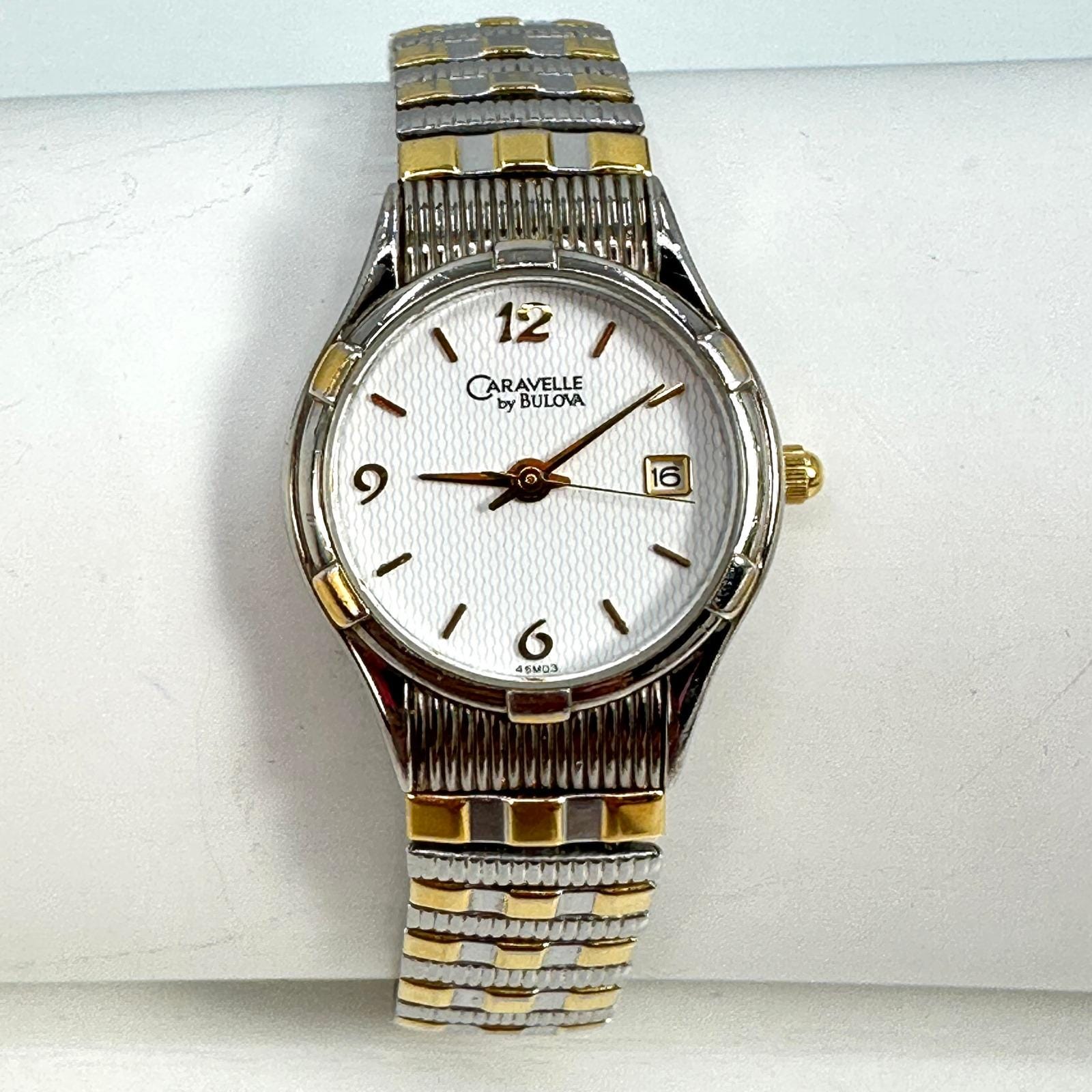 Caravelle By Bulova 48H38 New Battery Ladies Watch 17MM 7\