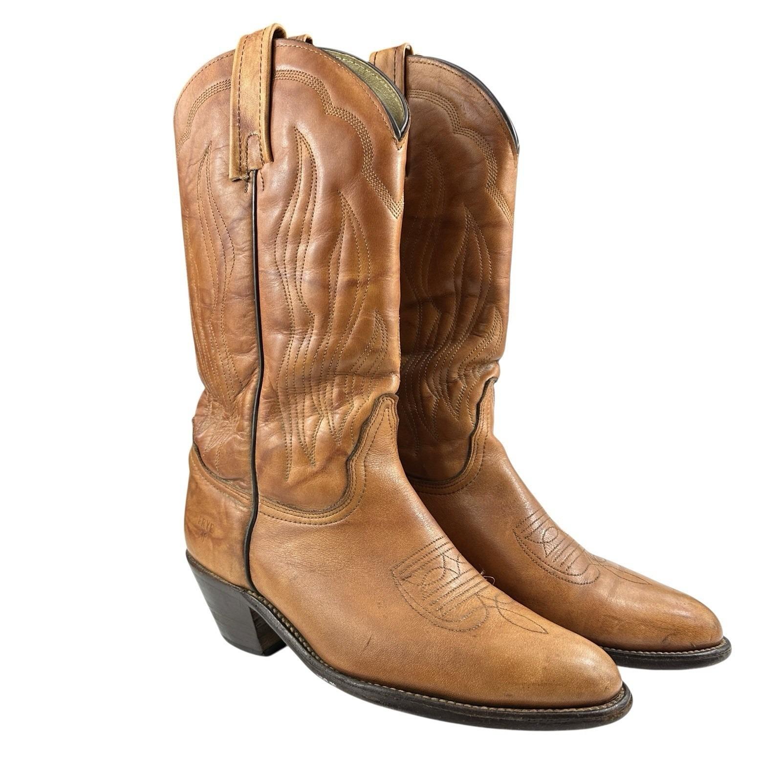 Bottes cavalières en cuir ye Marron taille 6.5 US en Cuir