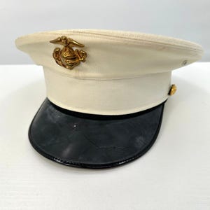 Usmc Dress Blues Marine Hat - Etsy
