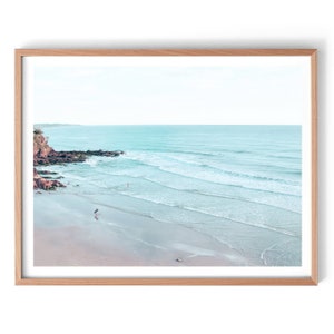 Beach Print, Soft Ocean Print, Ocean Photographic Print, Coastal Print