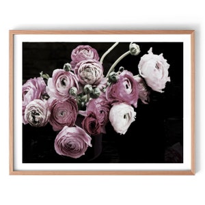Stillleben-Blumen-Fotografie-Druck
