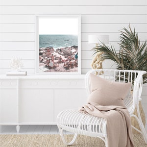 La Fontelina Beach Club-tryck, Amalfikustens fotografitryck, Italien Capri, Amalfikustens väggkonst, Italiens kusttryck, Capri-affisch bild 3