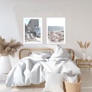 La Fontelina Beach Club-tryck, Amalfikustens fotografitryck, Italien Capri, Amalfikustens väggkonst, Italiens kusttryck, Capri-affisch bild 4