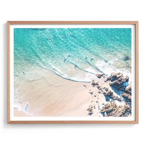 Byron  Bay Photography Print, Beach Photography Print, Blue Water Poster, Ocean Print, Coastal Print, Coastal Wall Art, Byron Beach Print