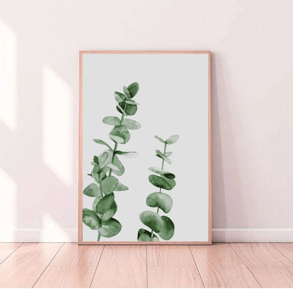Eucalyptus Print, Eucalyptus Leaf Print, Australian Native Print, Eucalyptus Watercolour Print, Leaf Print, Australian Botanical Print