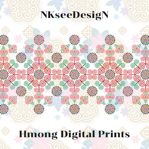Hmong Ethnic, Hmong Pattern, Hmong Product, Hmong Design, Hmong PNG, Hmong Digital Product.