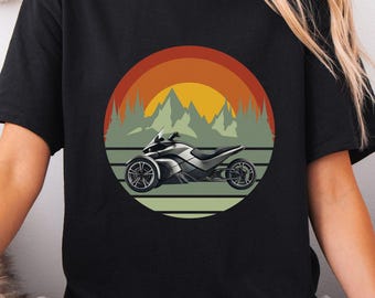 Retro Can Am Ryker Inspired Shirt Motorcycle T-Shirt Biker Shirt Trike Motorcycle Gifts for Him 3-Wheels Biker Tee Gift for Her