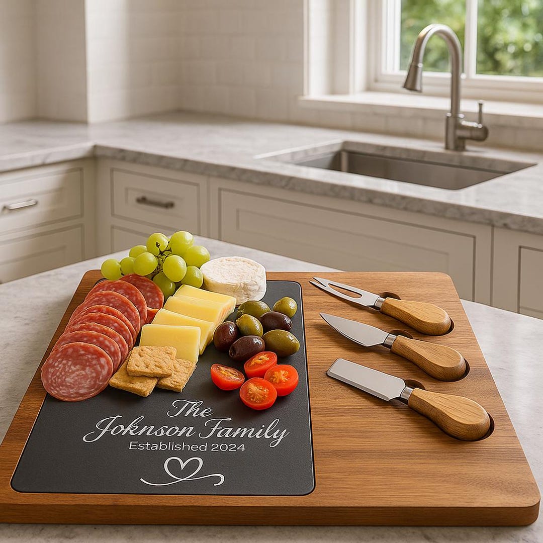 Custom Charcuterie Board | Housewarming Gift | Hostess Gift | Newlywed ...