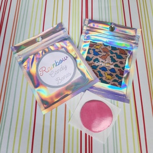 Rainbow Candy Bones TinyDinyCreation Scented Diamond Painting Putty, Diamond Art Putty, Wax Alternative