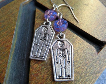 Coffin  Earrings