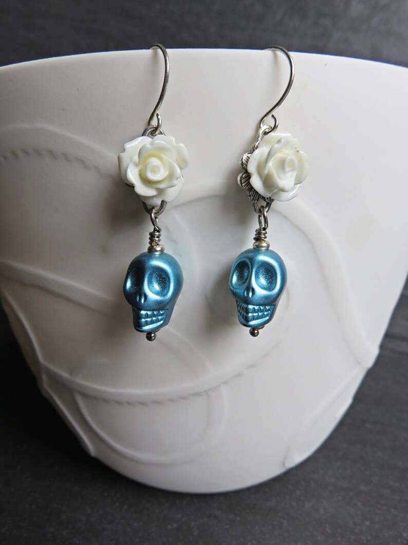 Sugar Skull Earrings image 3