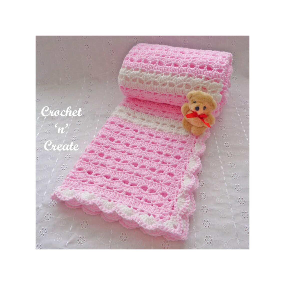 Crochet Pattern Bundle of 20 Baby Blankets Cncb Etsy UK