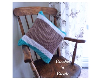 Crochet Alpine Cushion Cover Crochet Pattern (DOWNLOAD) CNC362